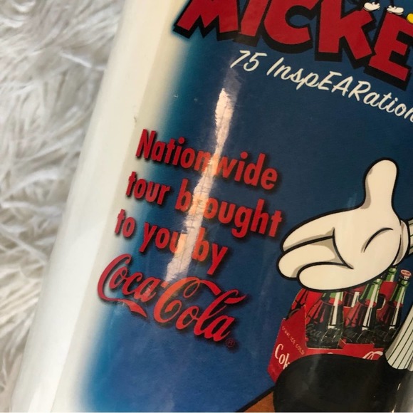 VTG Disney Coca-Cola Mickey Mouse 75 InspEARations Tumbler 2003 - Picture 2 of 8
